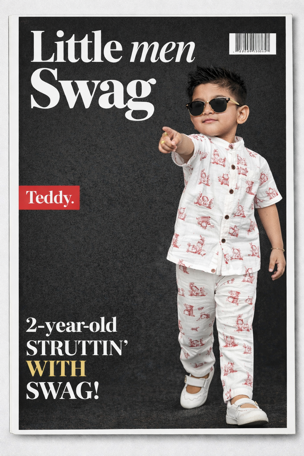 Boys Muslin full pant cords