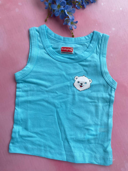 Sleeveless T-Shirts (0-6 Months) – Unisex