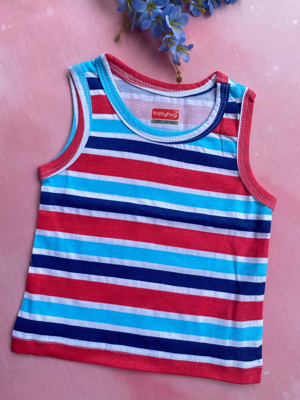 Sleeveless T-Shirts (0-6 Months) – Unisex
