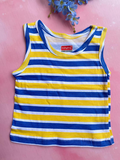 Sleeveless T-Shirts (0-6 Months) – Unisex
