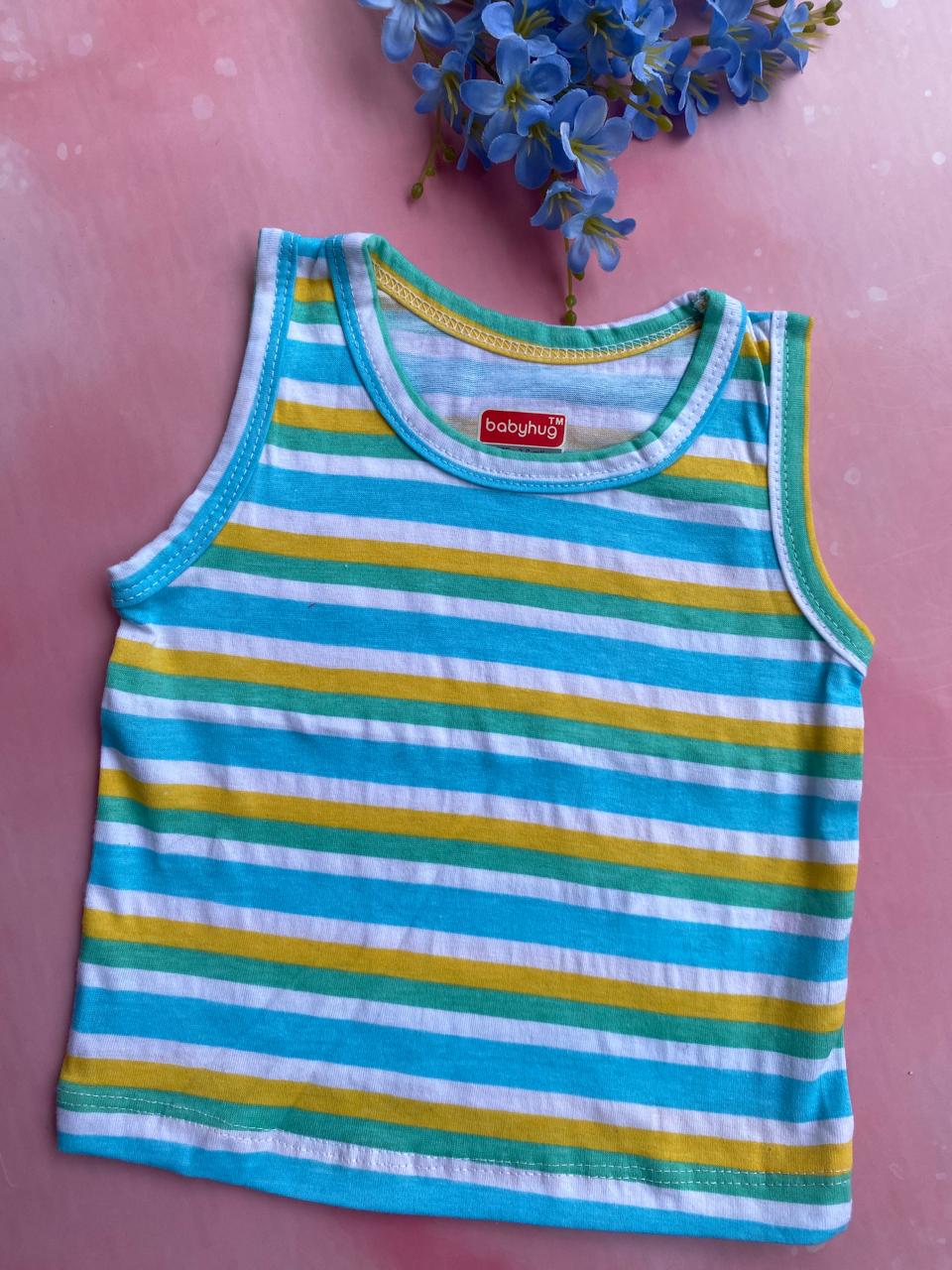 Sleeveless T-Shirts (0-6 Months) – Unisex