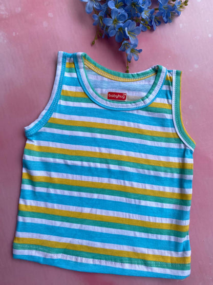 Sleeveless T-Shirts (0-6 Months) – Unisex