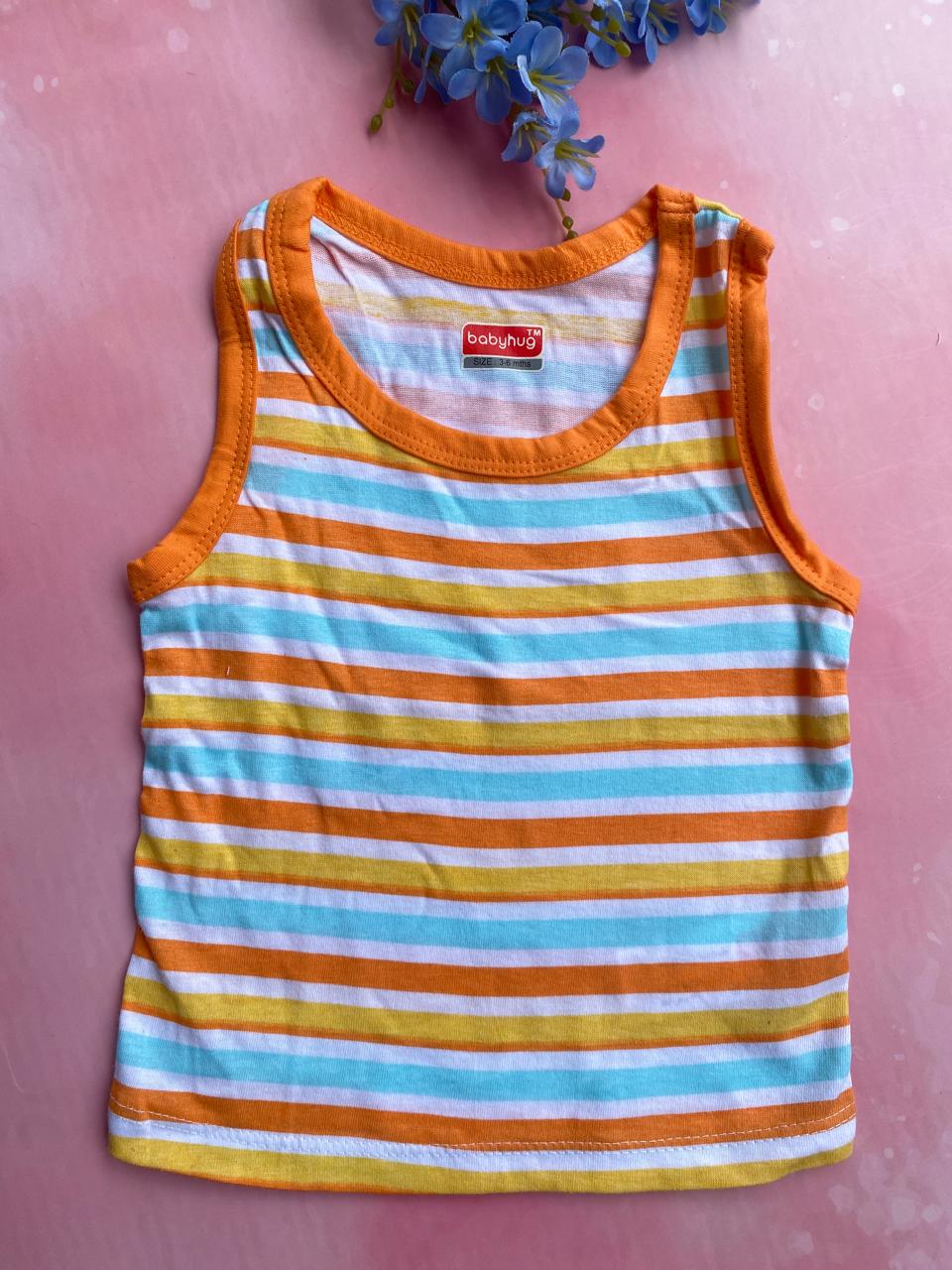 Sleeveless T-Shirts (0-6 Months) – Unisex