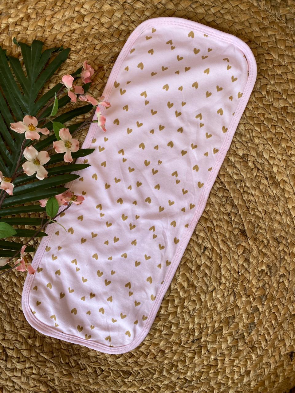 Soft Cotton Burp Towel (0-6 Months) – Unisex
